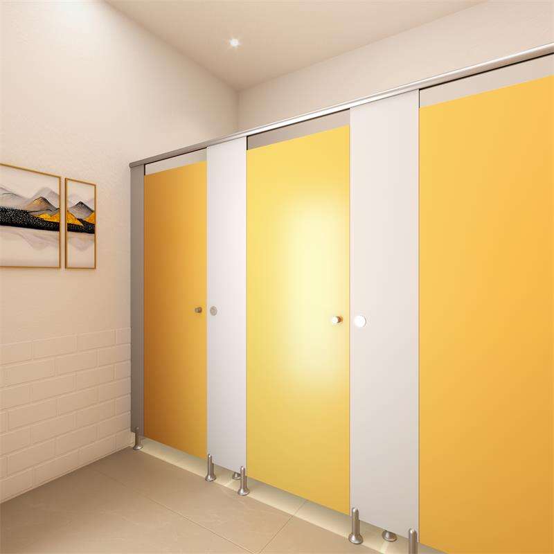 Floor Mounted Phenolic Core Toilet Partitions | Compact Laminate Toilet Partitions | JIALIFU